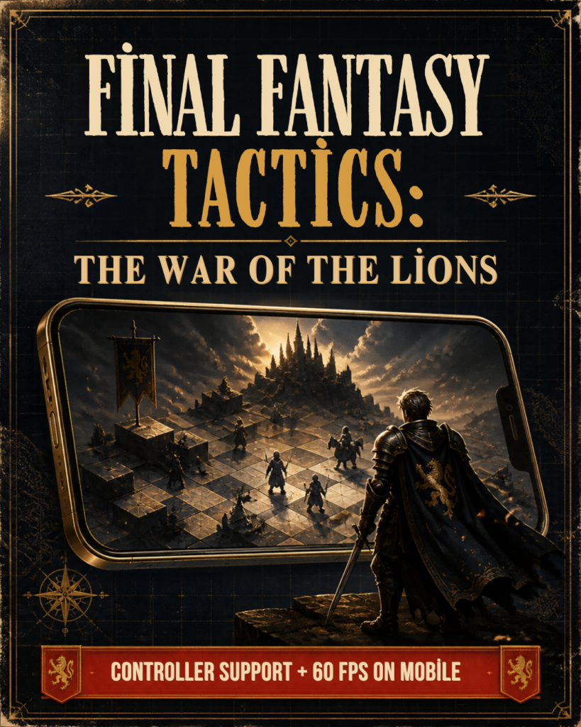 Final Fantasy Tactics: The War of the Lions Gets Controller Support and 60 FPS on Mobile