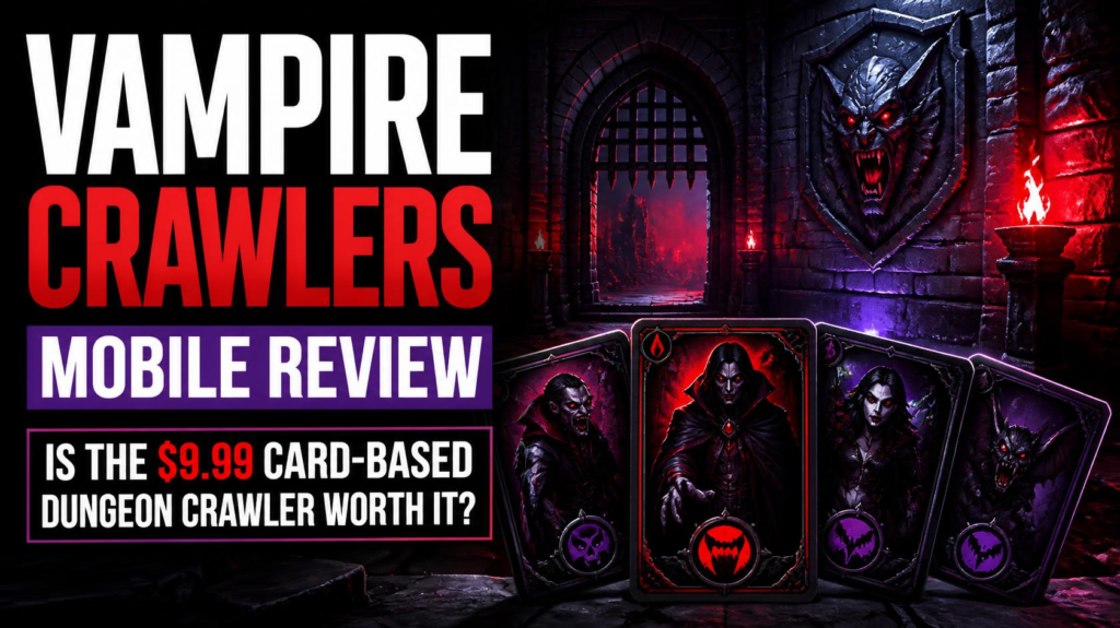 Vampire Crawlers Mobile Review: Is the $9.99 Card-Based Dungeon Crawler Worth It?